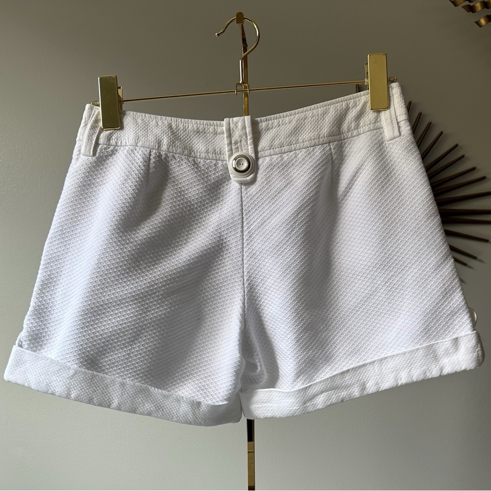 Dolce & Gabbana - White Vintage Cotton Shorts - Picture 4 of 8
